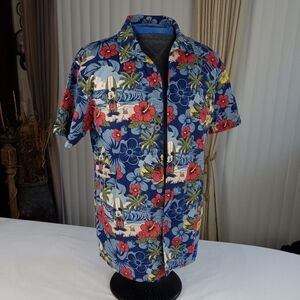 Disney Parks Youth Buttoned Down Shirt.
